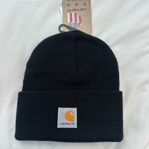 Carhartt Black Youth Beanie
